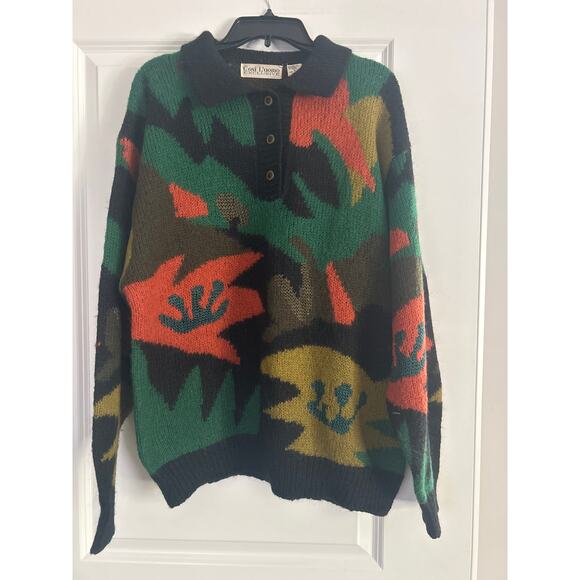 GUC Cosi L'uomo Men's Crew Neck Pullover Sweater 26% Wool Size Medium - Picture 1 of 5